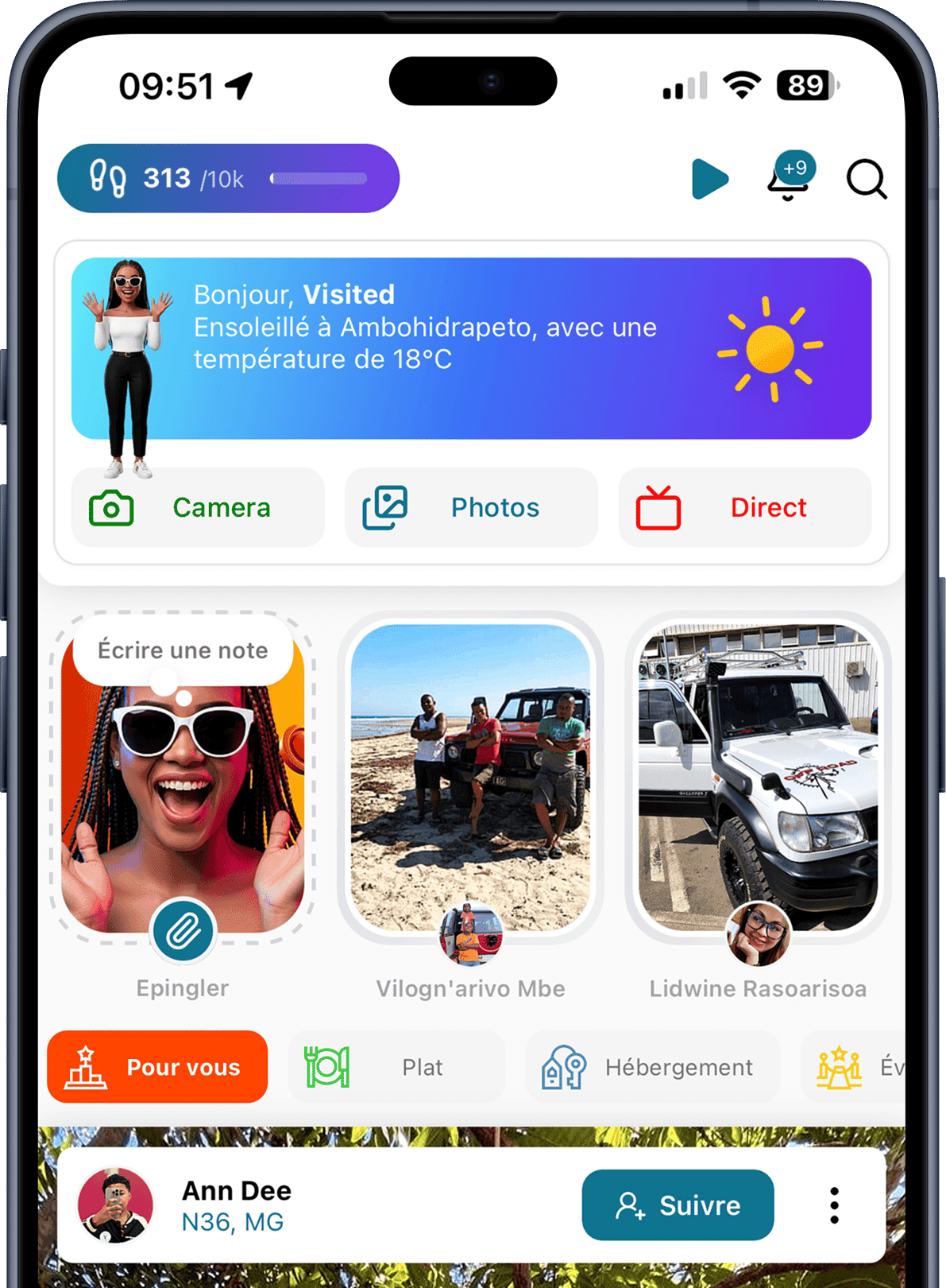 Visited — réseau social IA éthique pour un voyage authentique et sans filtre